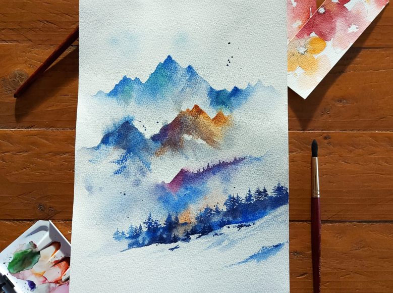 montagne format paysage