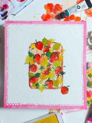 thème Fraises party